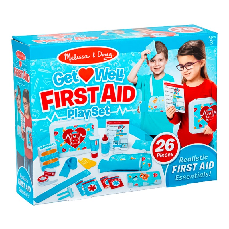 Melissa and Doug Get Well First Aid Kit Play Set