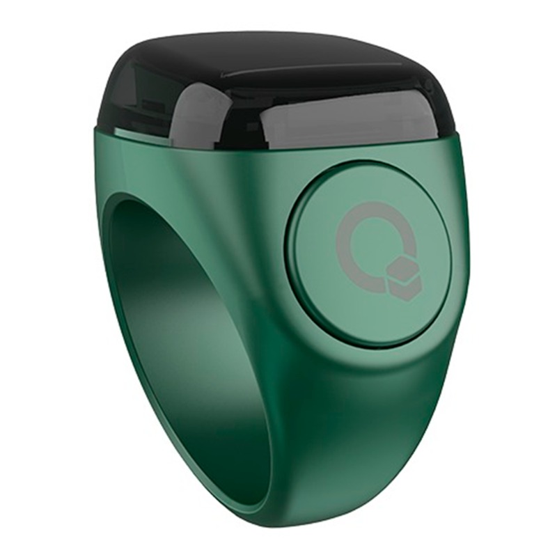 i QIBLA Noor Zikr Ring 18mm - Green