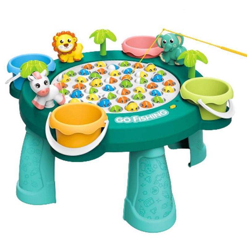 Fishing Game Table Set - Multicolor