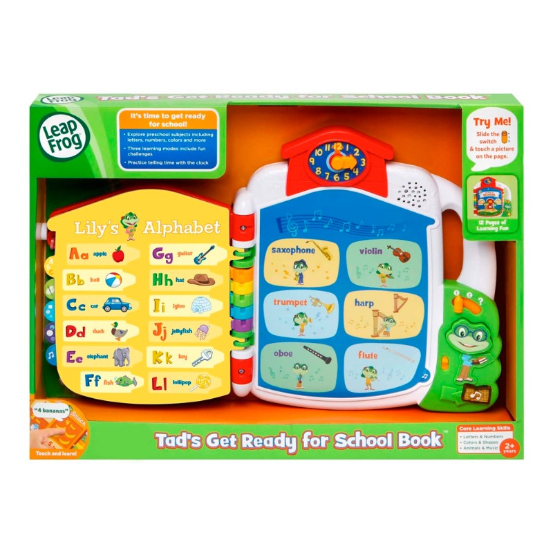 Leap Frog Tad Get Ready For School Book
