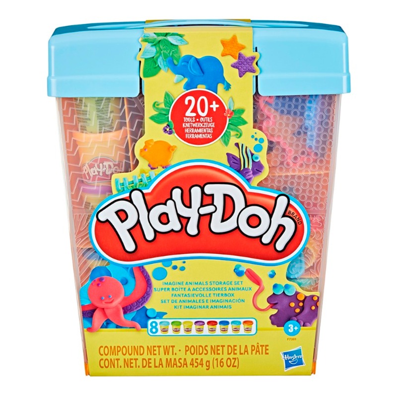 Play Doh Imagine Animals Storage Set