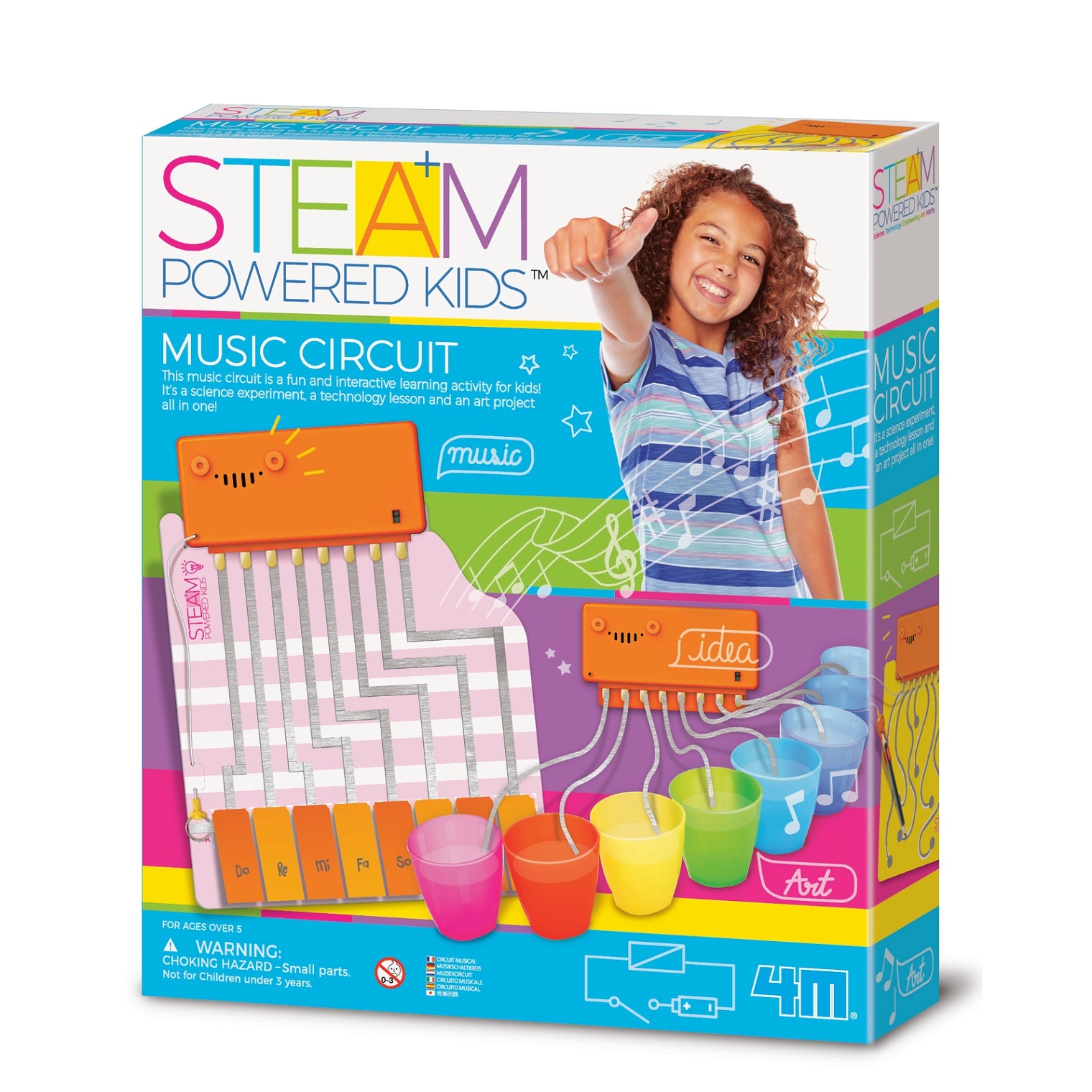 4M Steam Powered Kids Music Circuit