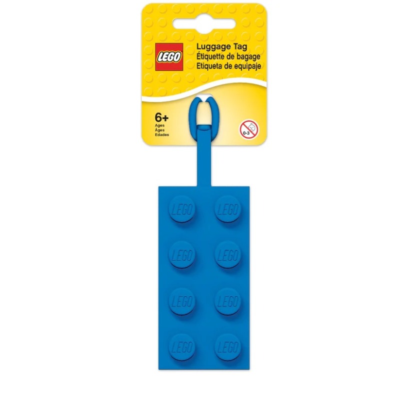 Lego Minifigures Bag Tag 2x4 For Kids