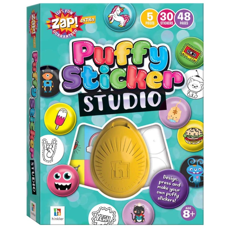 Hinkler Zap Extra Puffy Sticker Studio