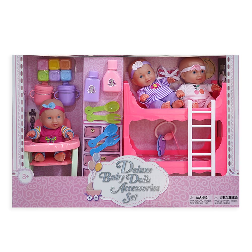 Dabdoob Deluxe Baby Dolls Accessories Set