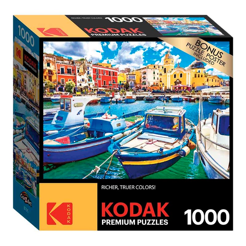 Kodak Colorful Procida Island Puzzle - 1000 Pcs