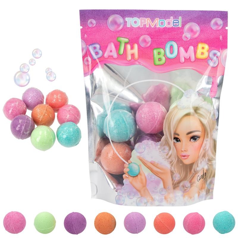 Top Model Beauty & Me Colorful Bath Bombs 8 Pieces