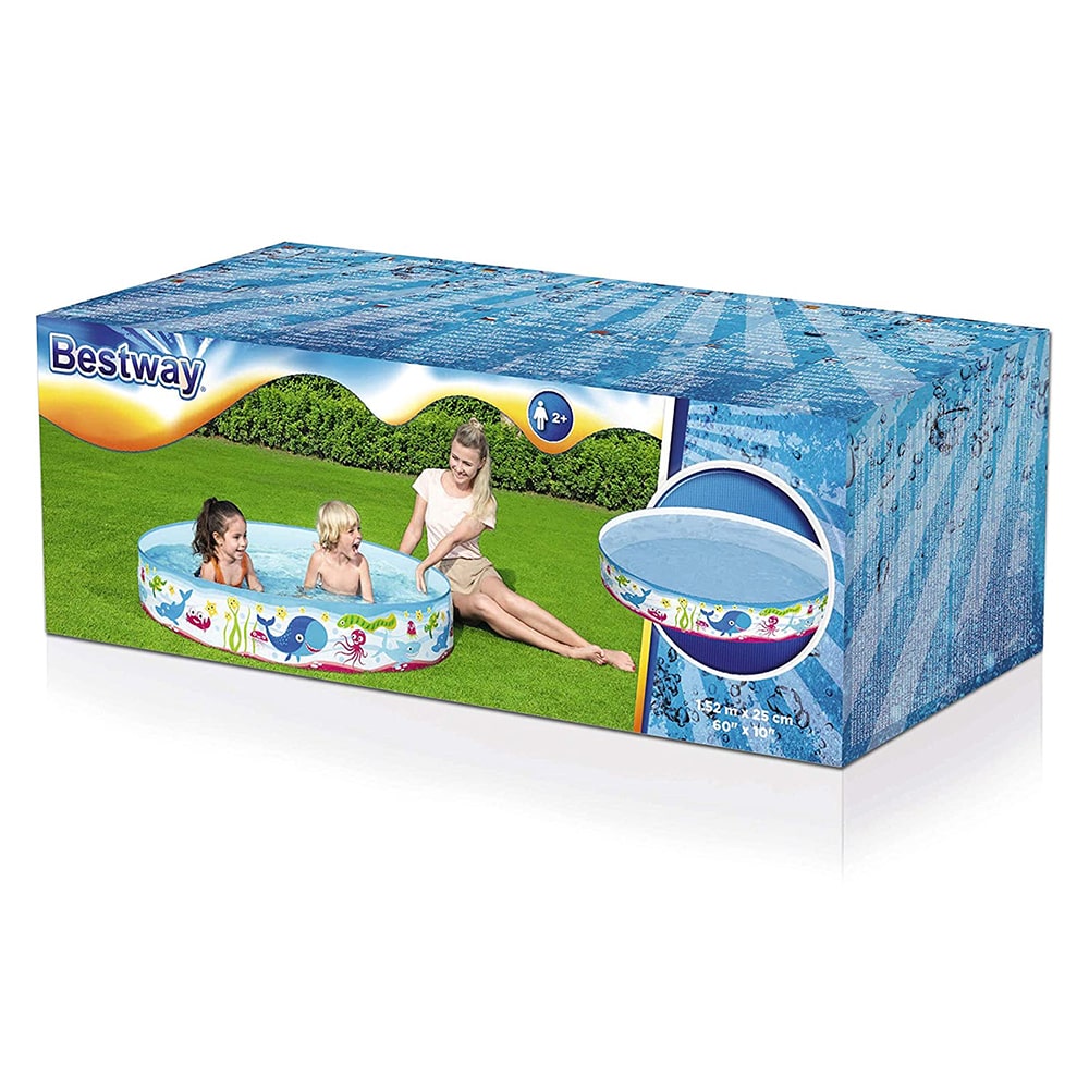 Bestway Fill And Fun Fish Printed Inflatable Kiddie Pool