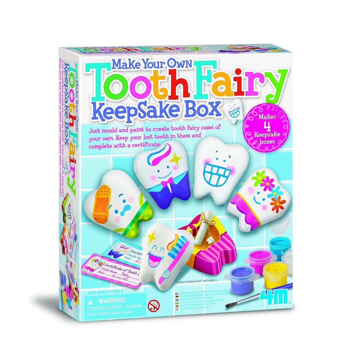 4M Make Your Own Tooth Fairy Keepsake Box