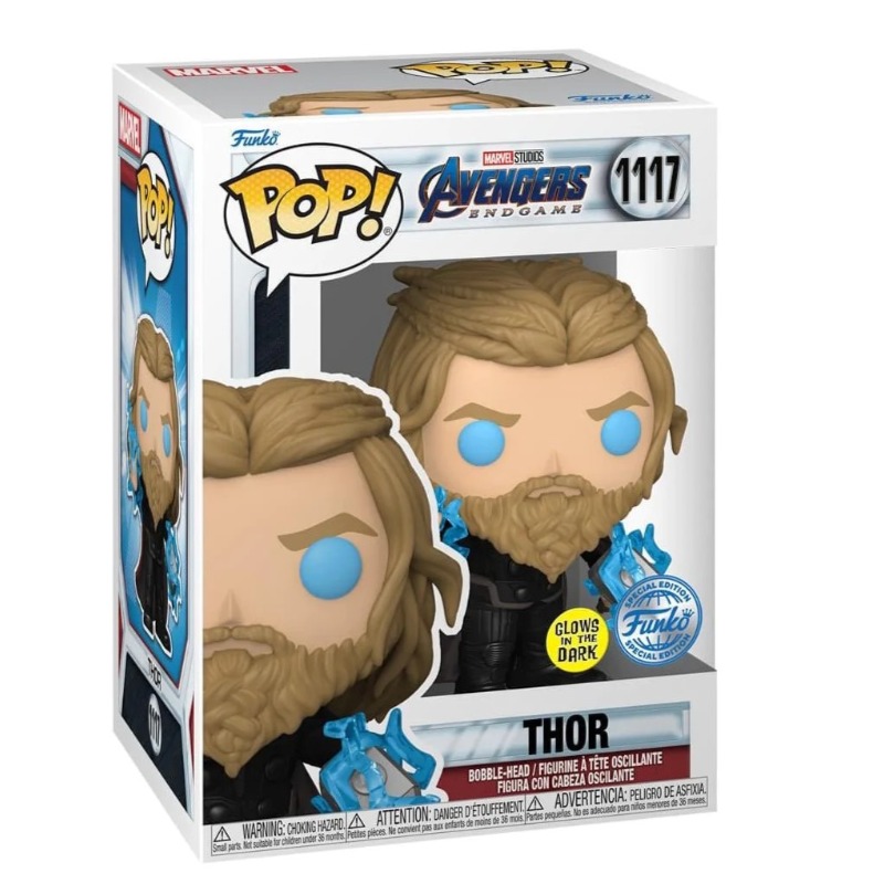 Funko Pop Marvel Avengers Thor with Thunder w/chase