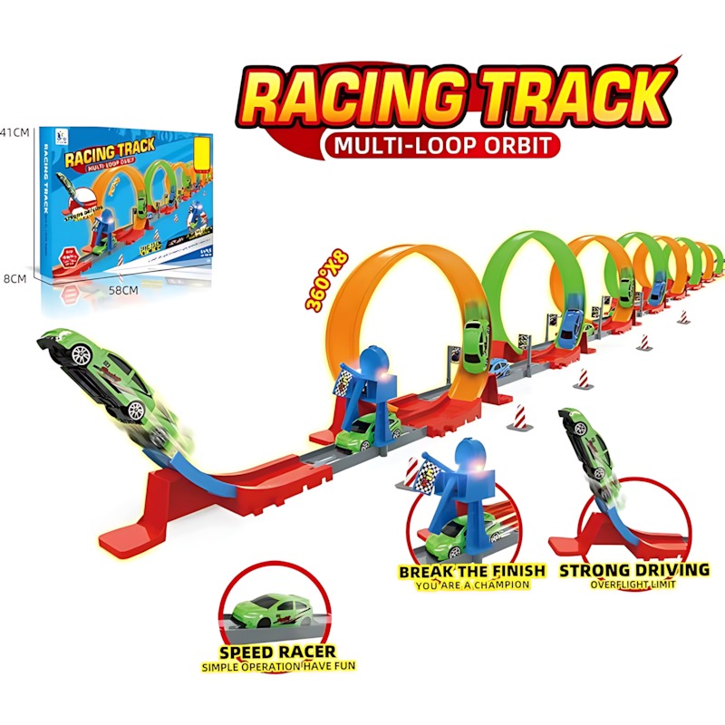 Racing Track Ulti-Loop Orbit - 66pcs