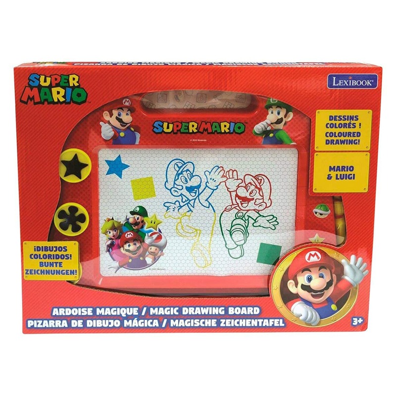 Lexibook - Magic Magnetic Nintendo Super Mario Drawing Board