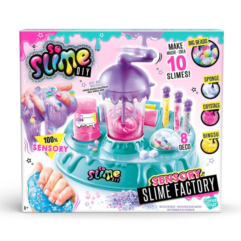 كانال تويز مصنع السلايم الحسي