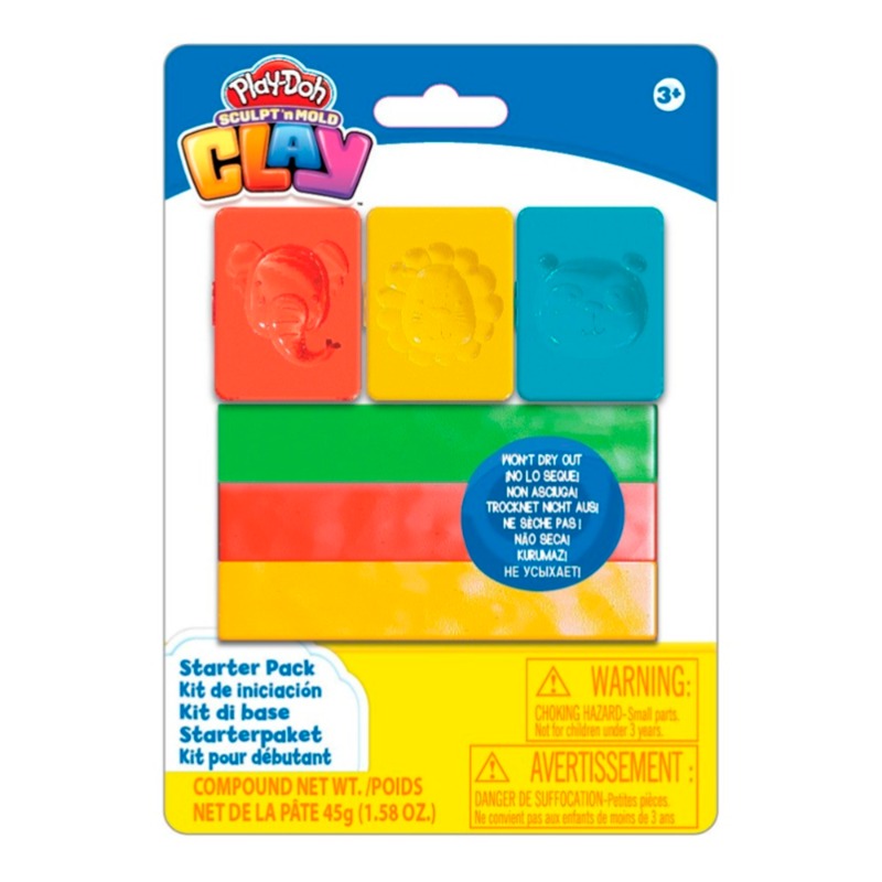 Play-Doh Shape and Mold Starter Pack