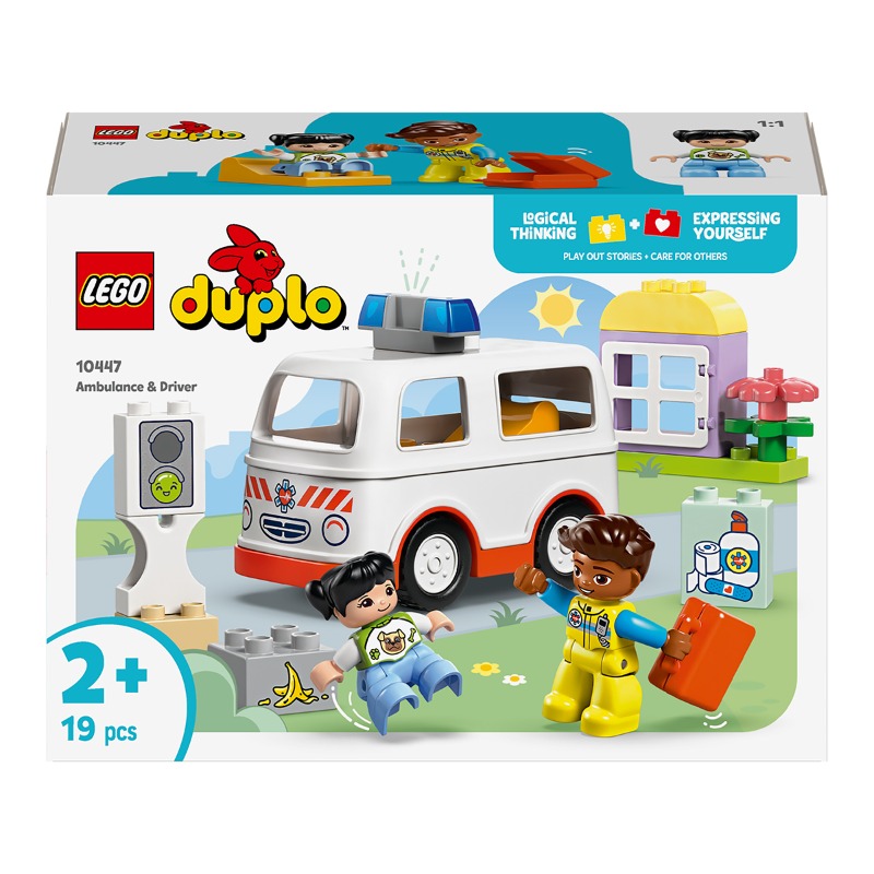 Lego Duplo Town Ambulance & Driver 10447