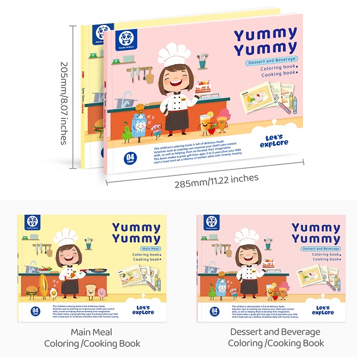 Coloring Book - Yummy Yummy