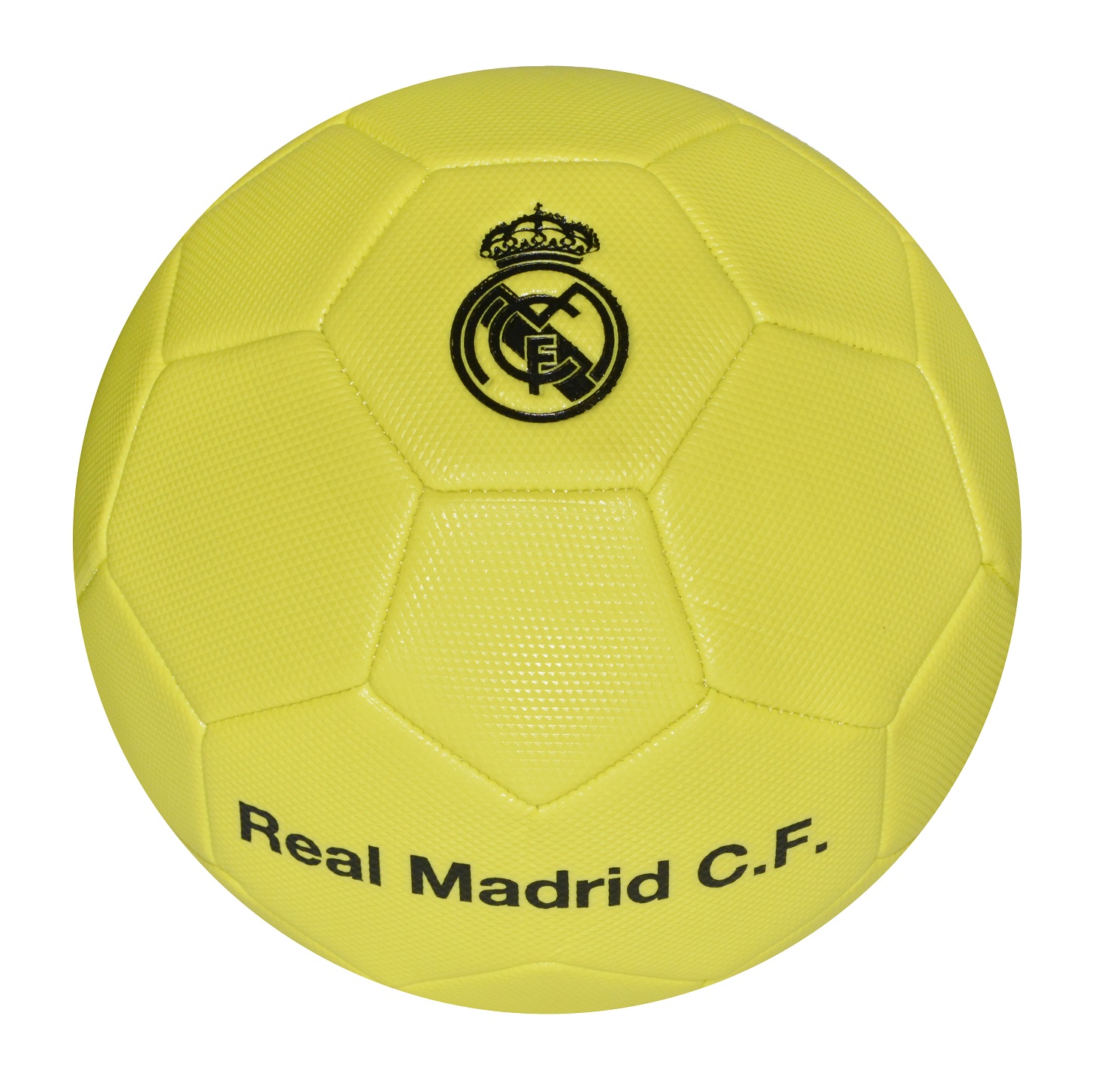 كرة قدم نادي ريال مدريد مقاس 5 - أصفر