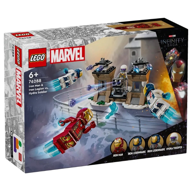 LEGO Super Heroes Iron Man & Iron Legion vs. Hydra Soldier