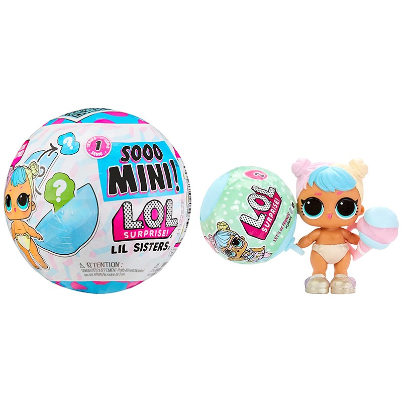 L. O. L. Surprise Soo Minnie Surprise with doll and 5 gifts in assorted shapes