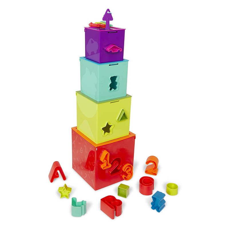 Battat Sorting and Stacking Boxes