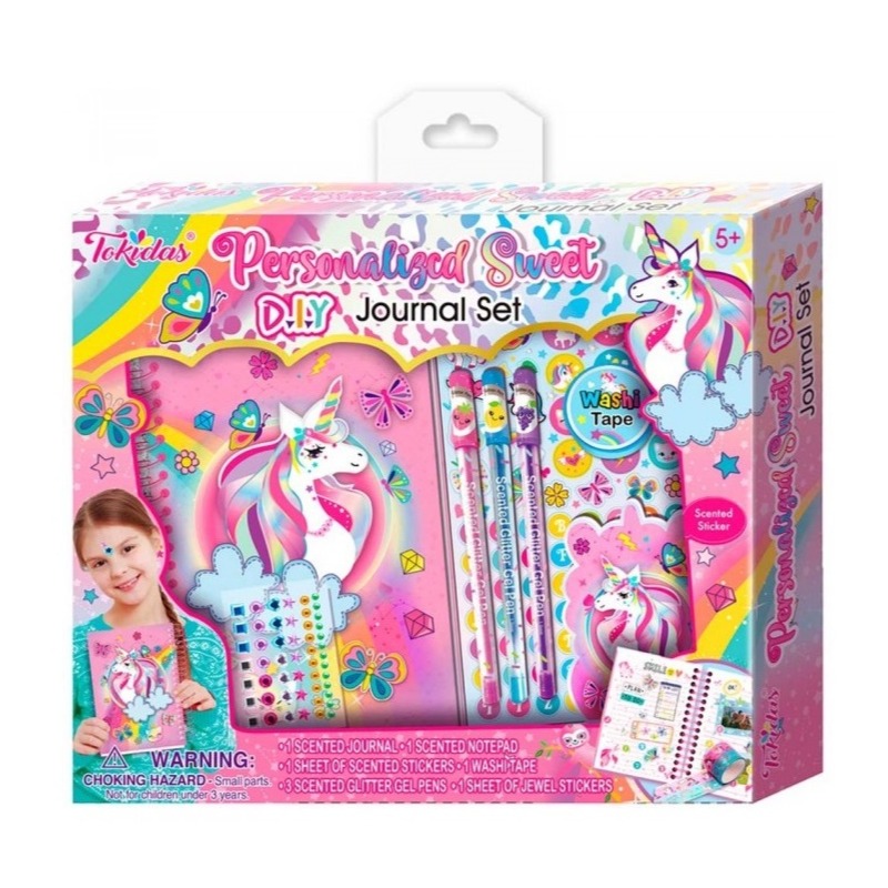 Tokidas Personalized Sweet D. I. Y Journal Set For Girls