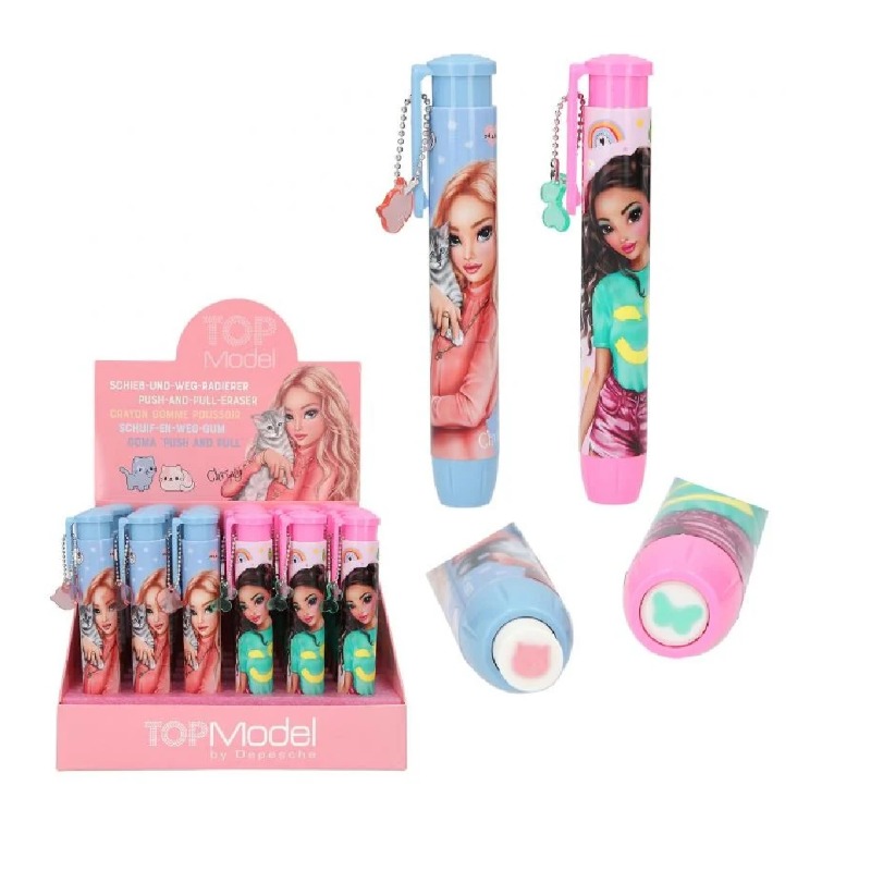 Top Model Mechanical Eraser Multicolors