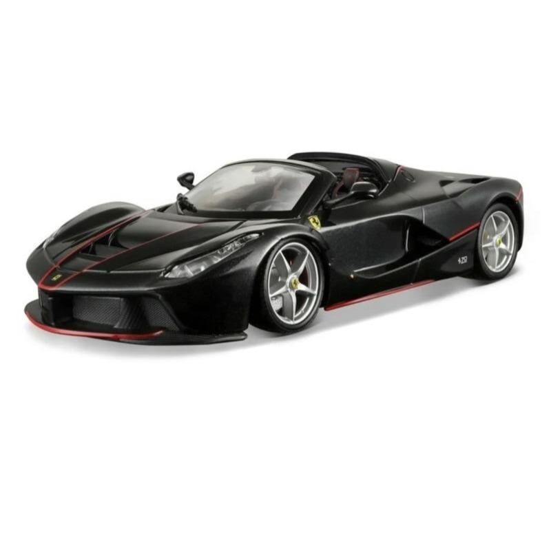 Bburago La Ferrari Aperta Race And Play - Black