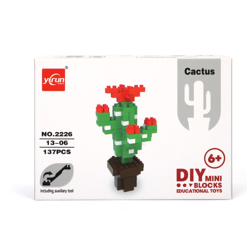 Mini Building Blocks - Catcus