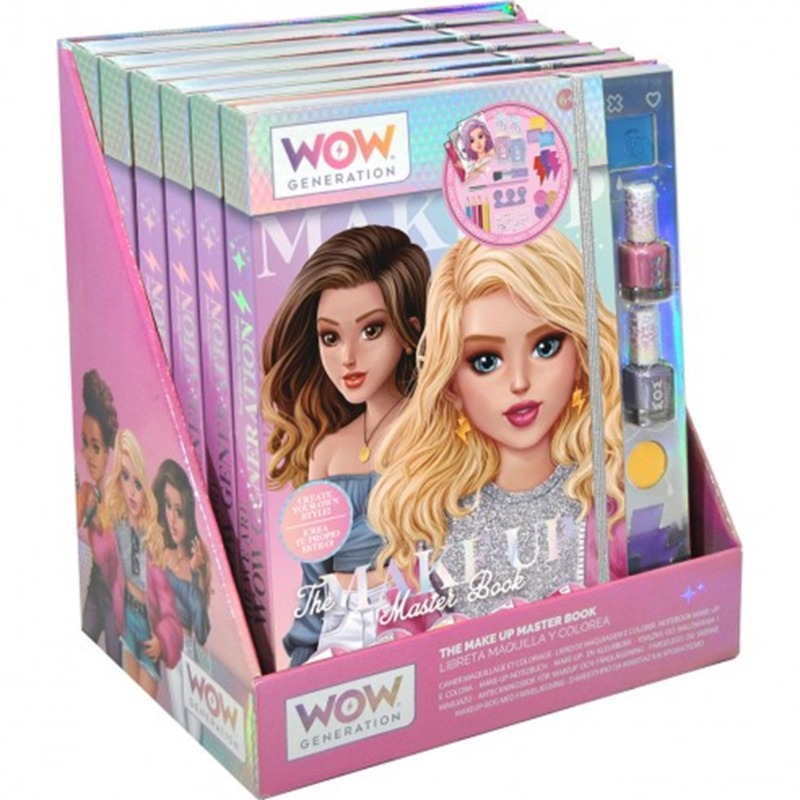 Wow Generation Makeup Coloring Book - Mullite Shapes
