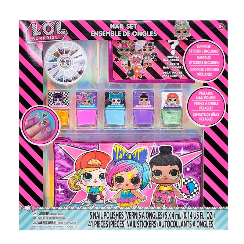 L. O. L. Surprise Nail Art Deco Set