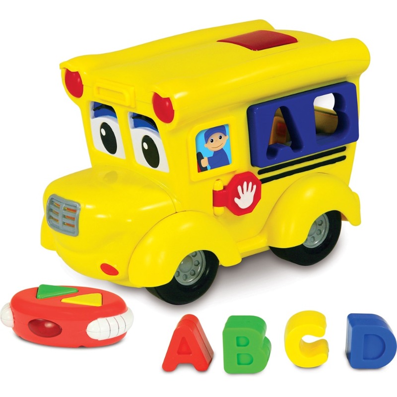 RC Shape Sorter Letterland School Bus