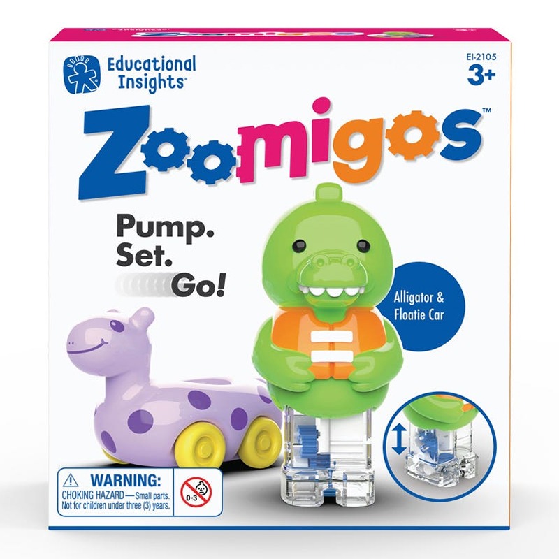 Zoomigos - Alligator & Floatie Car