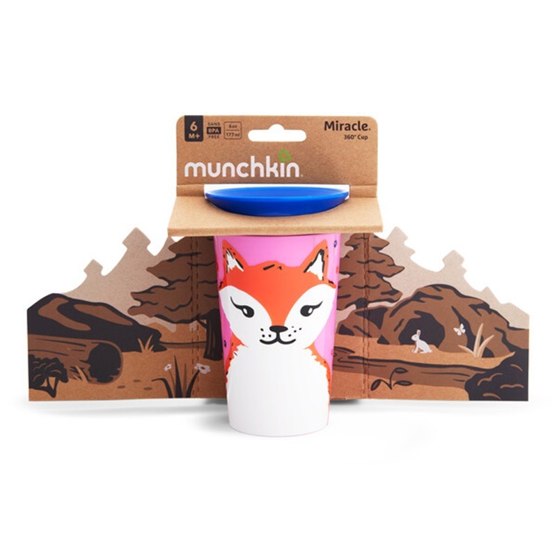 Miracle Wildlove Sippy Cup Fox - 9oz