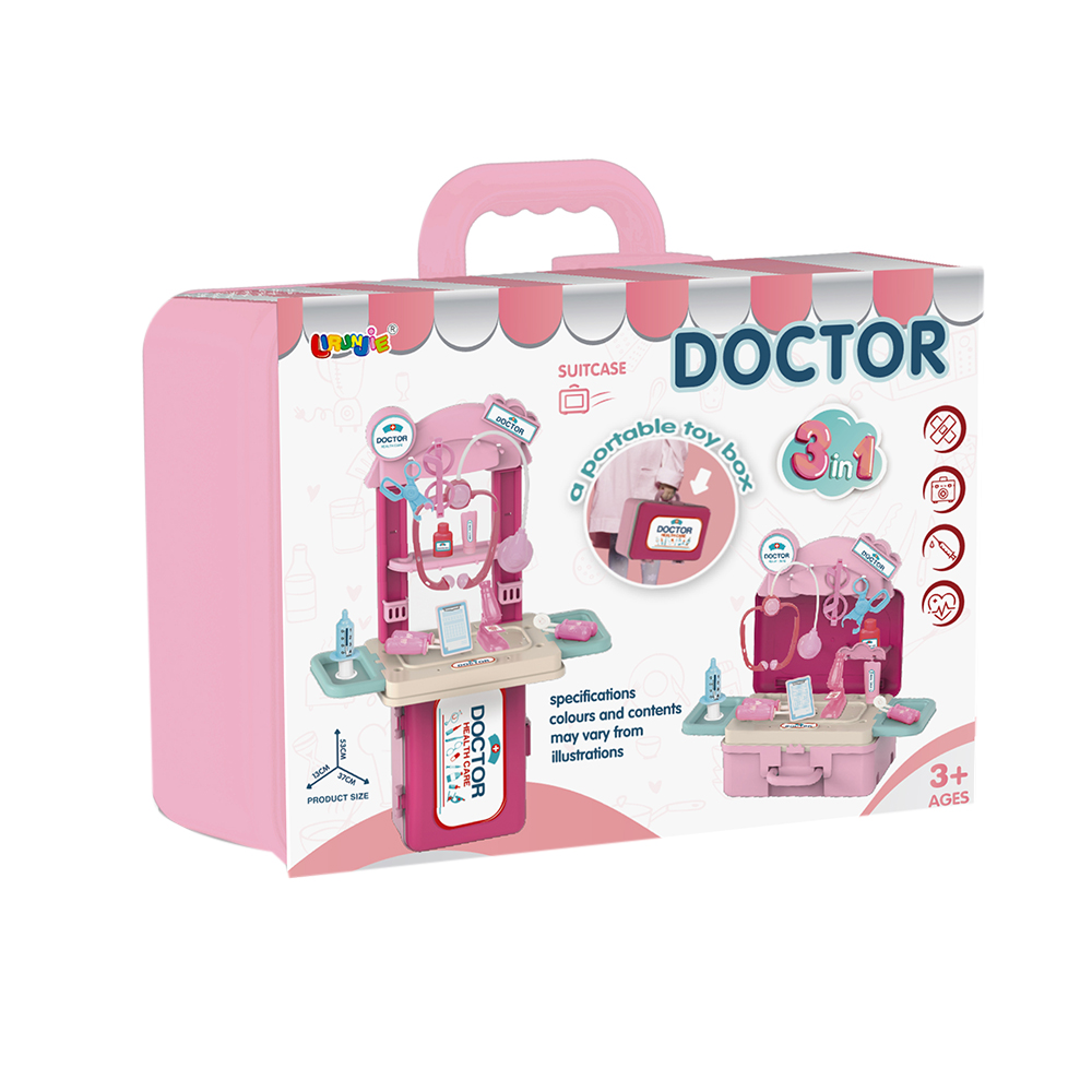 Doctor Set 3 In 1 - Pink