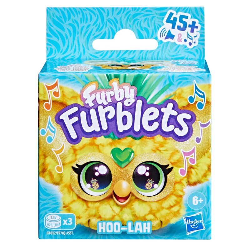Furby Furblets Hoo Lah Pineapple Mini Friend - 2. 5 Inch