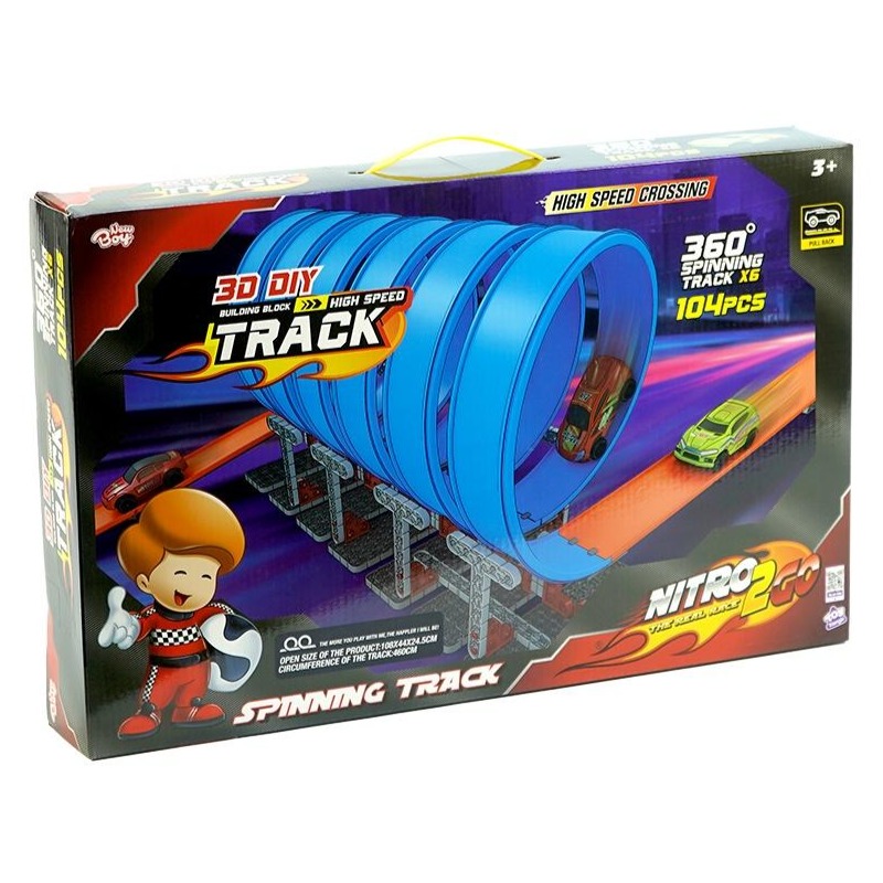 Nitro2Go Spinning Track - 104pcs