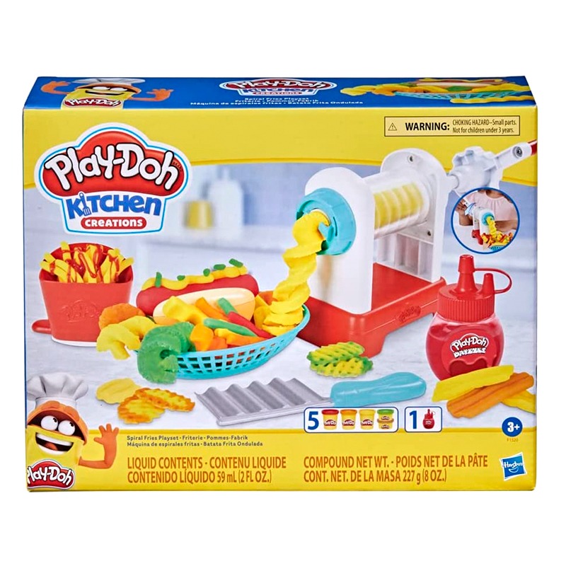 Play-Doh Kitchen Creations Spiral Fries Playset