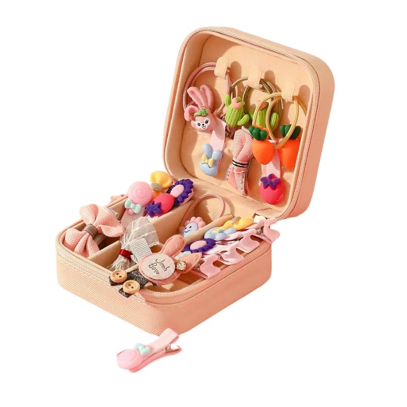 Dream Princess Jewelry Box Hair Accessories - 24pcs