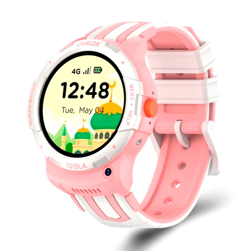 i QIBLA Smart Watch - Pink