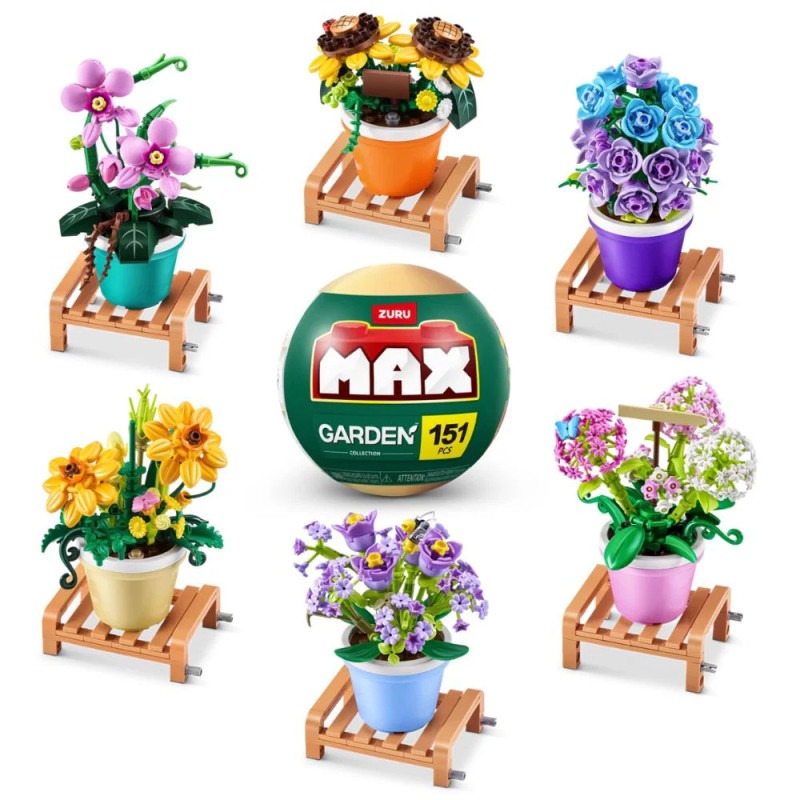 Zuru Max Premium Garden Building Blocks Set - Assorted