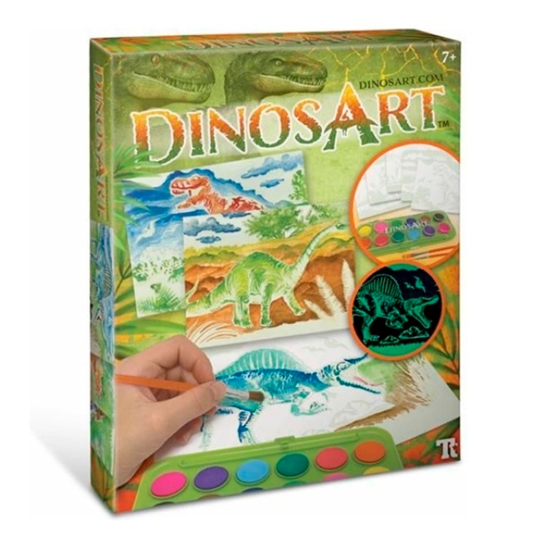 Dinos Art - Magic Watercolour