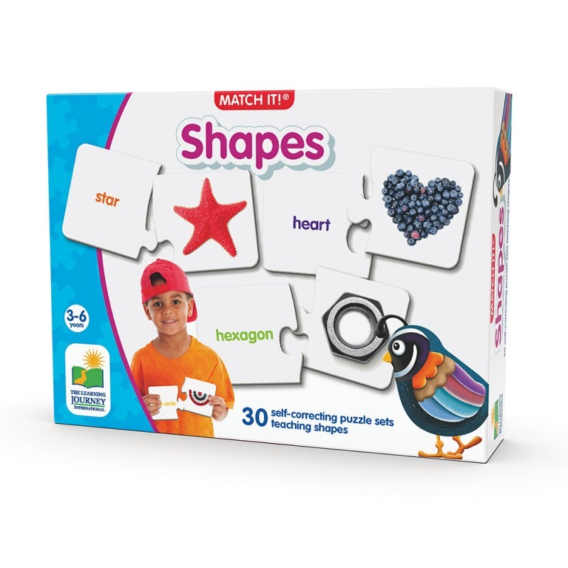 The Learning Journey Match It - Shapes