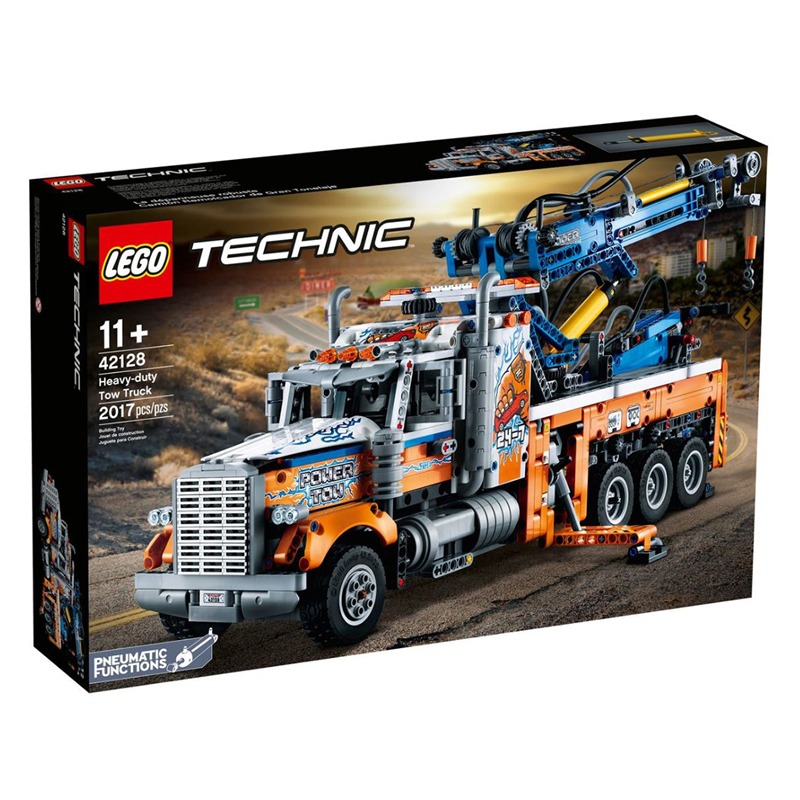 LEGO Heavy Duty Tow Truck Building Set 42128