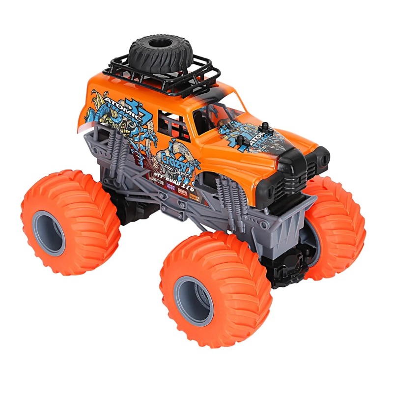 Crazon 2. 4G 1: 18 Oversize Wheel Cross-Road - Orange