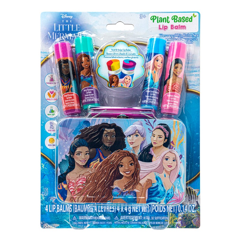 Disney Colored Lip Balm Set 4 Piece
