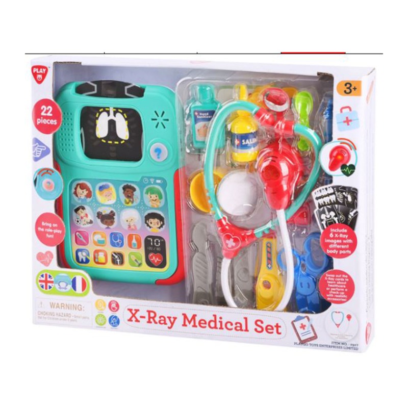 Playgo X-Ray Medical Set B/O (En+Fr)