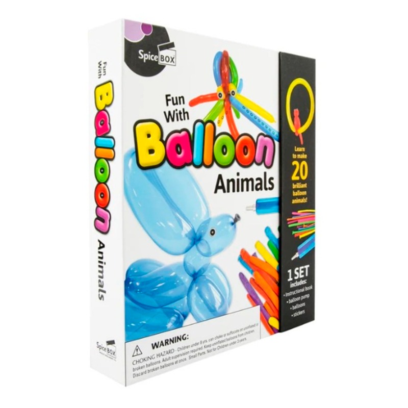 Spice Box Fun with Balloon Animals For Kids