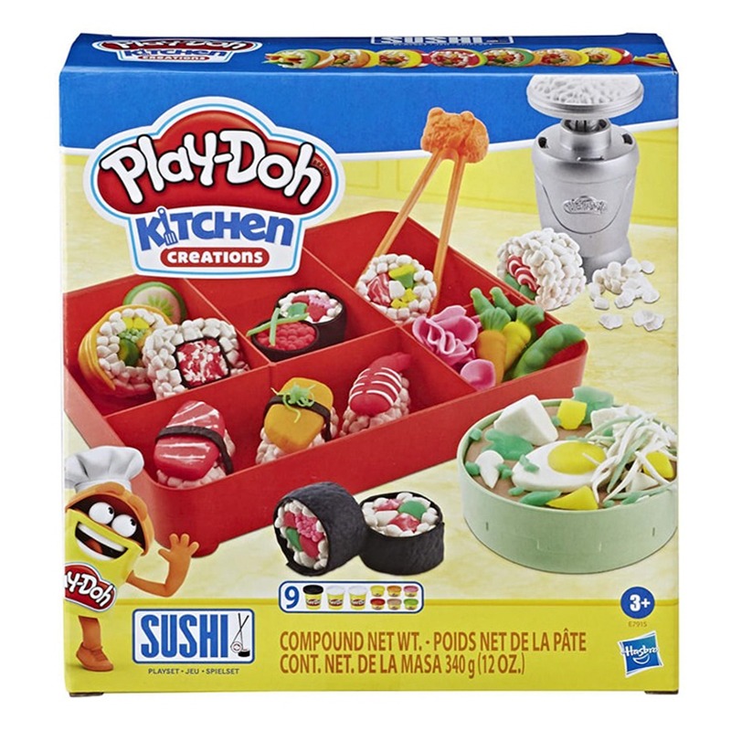 Play-Doh Kitchen Creations Sushi Play Food Set