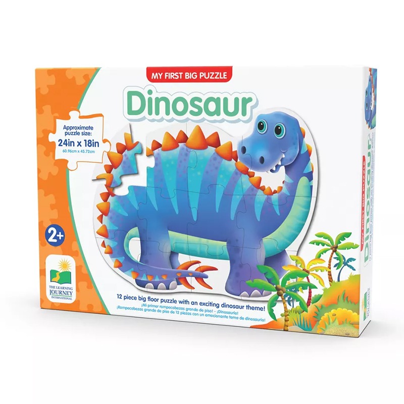 The Learning Journey My First Big Floor Puzzle - Dinosaur