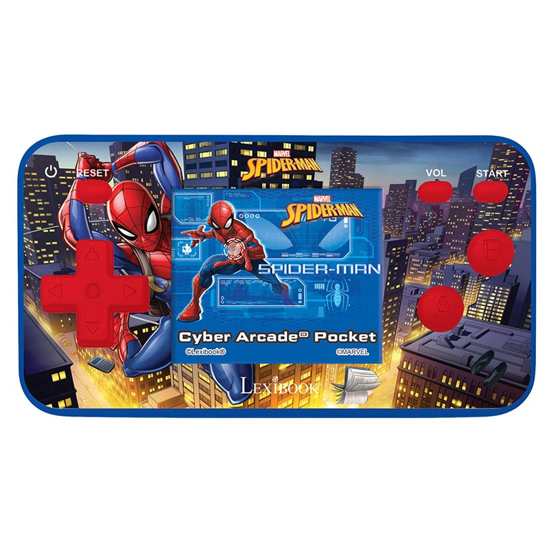 Lexibook Compact Cyber Arcade Handled Console - Spiderman